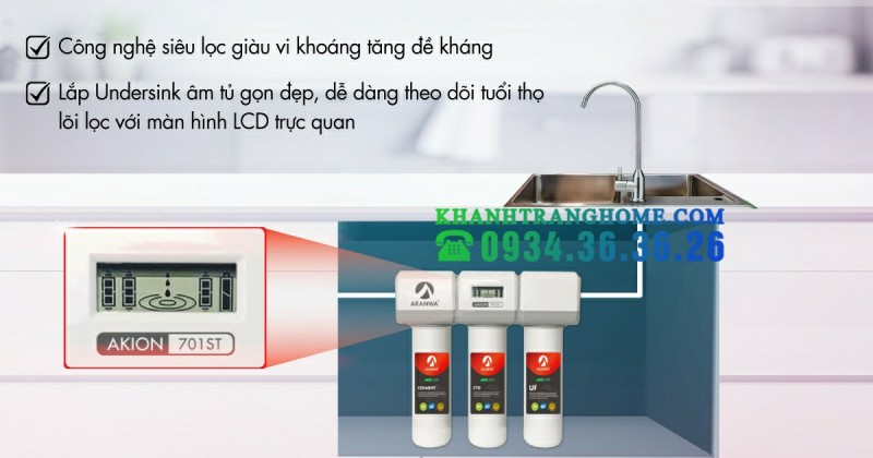 MÁY LỌC NƯỚC AKANWA AKION 701ST