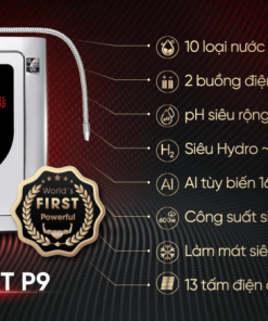 Máy Lọc Nước Ion Kiềm Fuji Smart P9 - 4 MÁY LỌC NƯỚC ION KIỀM FUJI SMART P9