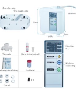MÁY LỌC NƯỚC ION KIỀM IMPART EXCEL-IE400 MX-33 - 4 MÁY LỌC NƯỚC ION KIỀM IMPART EXCEL-IE400 MX-33