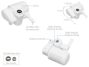 MÁY LỌC NƯỚC TẠI VÒI PANASONIC TK-CJ300