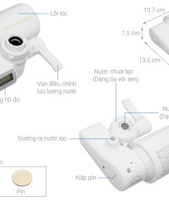 Máy lọc nước tại vòi Panasonic TK-CJ600 - 4 MÁY LỌC NƯỚC TẠI VÒI PANASONIC TK-CJ600