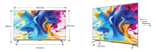 Google Tivi QLED TCL 4K 65 inch 65Q646 - 3