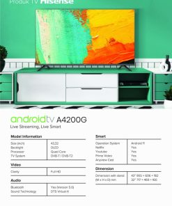 Tivi LCD Hisense 40 inch 40A4200G - 16 Tivi LCD Hisense 40 inch 40A4200G - 15