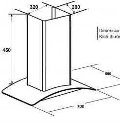 MÁY HÚT MÙI DUSLER DHL 750 - 9