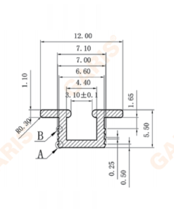 RÃNH TRƯỢT GARIS GR67.2 - 8 RÃNH TRƯỢT GARIS GR67.2 - 7