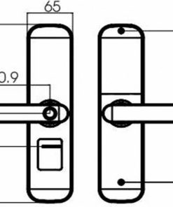 KHÓA ĐIỆN TỬ THÔNG MINH KASSLER KL-668 - 10 KHÓA ĐIỆN TỬ THÔNG MINH KASSLER KL-668 - 9