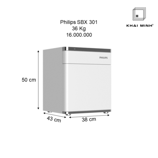 KÉT SẮT PHILIPS SBX301-5PC 36 KG - 3