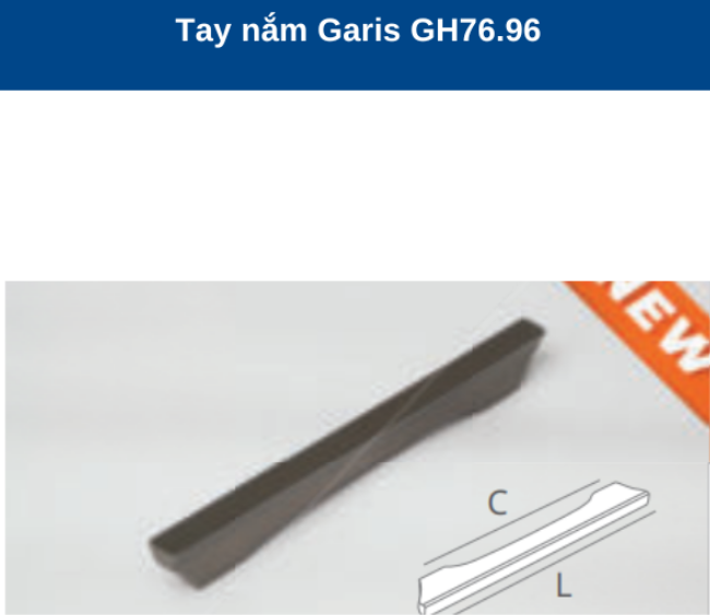 TAY NẮM GARIS GH76.96