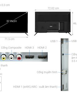 Android Tivi Sharp 32 inch 2T-C32EG2X - 18 Android Tivi Sharp 32 inch 2T-C32EG2X - 17