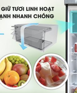 Tủ lạnh Sharp Inverter 253 lít SJ-X281E-SL - 24 Tủ lạnh Sharp Inverter 253 lít SJ-X281E-SL - 23