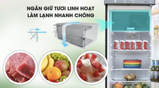 Tủ lạnh Sharp Inverter 253 lít SJ-X281E-SL - 7