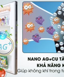 Tủ lạnh Sharp Inverter 253 lít SJ-X281E-SL - 30 Tủ lạnh Sharp Inverter 253 lít SJ-X281E-SL - 29