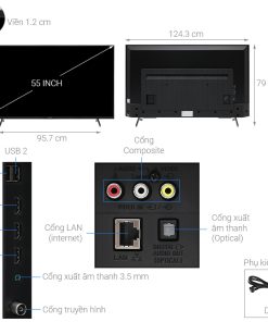 Google Tivi Sony 4K 55 inch KD-55X75K - 19