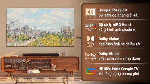 Google Tivi QLED TCL 4K 55 inch 55Q646 - 3