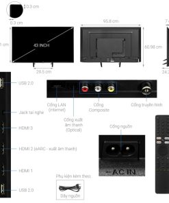 Google Tivi Xiaomi A Pro 4K 43 inch L43M8-A2SEA - 13