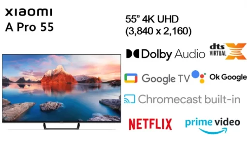 Google Tivi Xiaomi A PRO 55 Inch L55M8-A2SEA - 3