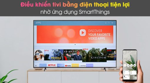 Smart Tivi Samsung 4K UHD 65 inch UA65AU8100KXXV - 5