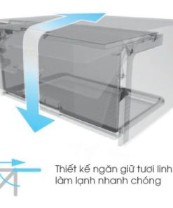 Tủ lạnh Sharp Inverter 224 lít SJ-X251E-DS - 26 Tủ lạnh Sharp Inverter 224 lít SJ-X251E-DS - 25