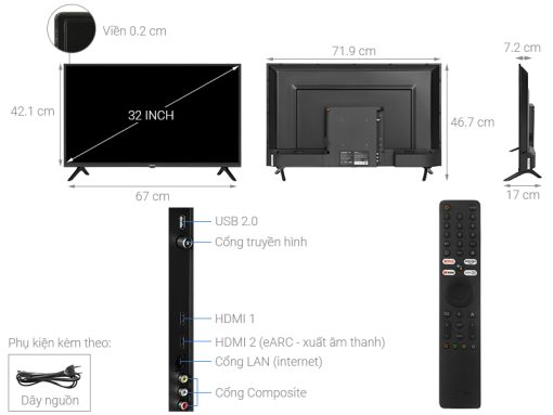 GOOGLE TIVI XIAOMI A 32 INCH L32M8-P2SEA - 3