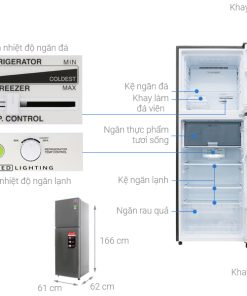 Tủ lạnh Sharp Inverter 287 lít SJ-X316E-DS - 26 Tủ lạnh Sharp Inverter 287 lít SJ-X316E-DS - 25