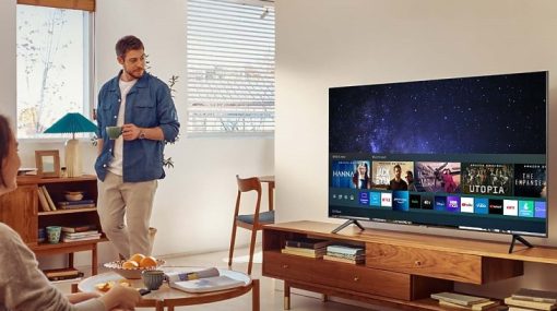 Smart Tivi Samsung 4K 55 inch UA55AU7002 - 7