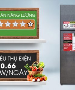 Tủ lạnh Sharp Inverter 271 lít SJ-X281E-DS - 18 Tủ lạnh Sharp Inverter 271 lít SJ-X281E-DS - 17