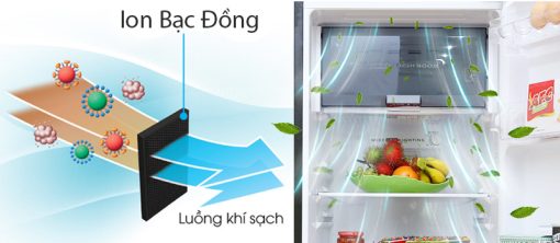 Tủ lạnh Sharp Inverter 271 lít SJ-X281E-DS - 5