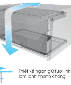 Tủ lạnh Sharp Inverter 271 lít SJ-X281E-DS - 22 Tủ lạnh Sharp Inverter 271 lít SJ-X281E-DS - 21