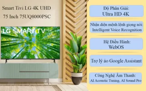 Smart Tivi LG 4K 75 inch 75UQ8000PSC - 3