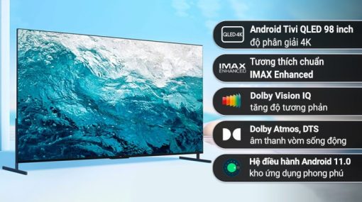 Android Tivi QLED TCL 4K 98 inch 98C735 - 5
