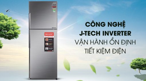 Tủ lạnh Sharp Inverter 287 lít SJ-X316E-DS - 21