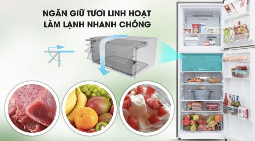 Tủ lạnh Sharp Inverter 287 lít SJ-X316E-DS - 15