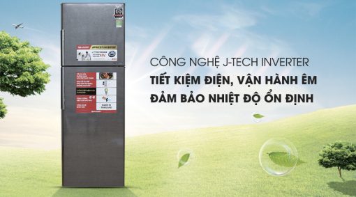 Tủ lạnh Sharp Inverter 315 lít SJ-X346E-DS - 13