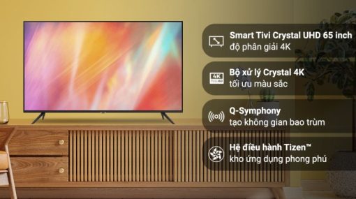 Smart Tivi Samsung 4K 65 inch UA65AU7002KXXV - 5