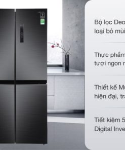 Tủ lạnh Samsung Inverter 488 lít RF48A4000B4/SV - 33