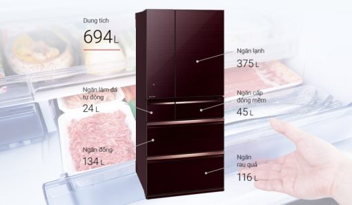 Tủ lạnh Mitsubishi Electric Inverter 694 lít MR-WX70C-F-V - 27