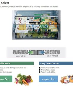 Tủ lạnh Hitachi Inverter 450 lít R-FG560PGV8X-GBK - 24 Tủ lạnh Hitachi Inverter 450 lít R-FG560PGV8X-GBK - 23