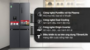 Tủ lạnh Toshiba Inverter 509 lít GR-RF605WI-PMV(06)-MG - 25