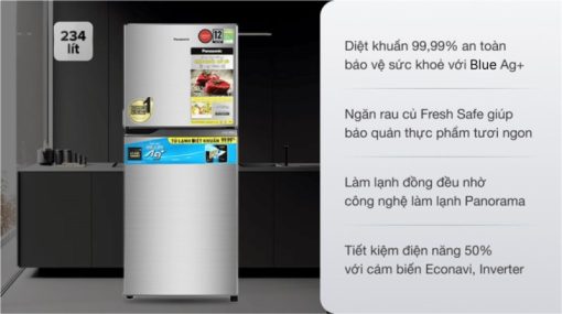 Tủ lạnh Panasonic Inverter 234 lít NR-TV261APSV - 5