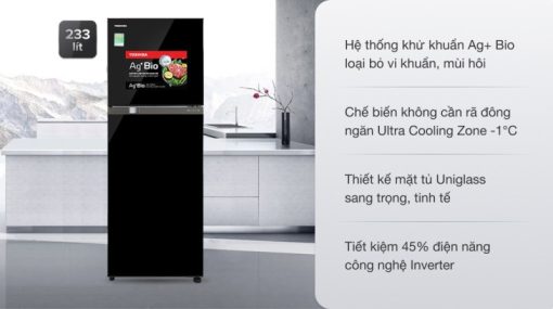 Tủ lạnh Toshiba Inverter 233 lít GR-A28VM(UKG1) - 5