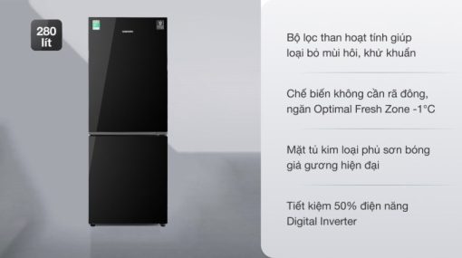 Tủ lạnh Samsung Inverter 280 lít RB27N4010BU/SV - 5