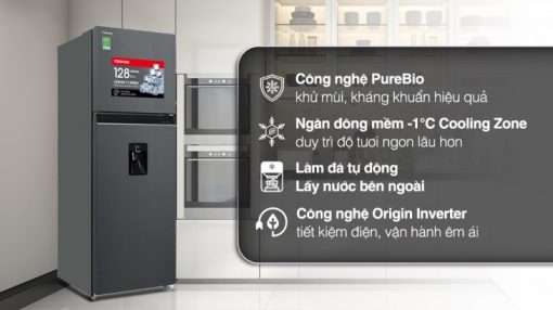 Tủ lạnh Toshiba Inverter 336 lít GR-RT435WEA-PMV(06)-MG - 7