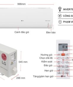 Máy lạnh LG Inverter 2 HP V18ENF1 - 21
