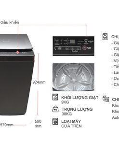 Máy giặt Sharp 9 kg ES-Y90HV-S - 20 Máy giặt Sharp 9 kg ES-Y90HV-S - 19