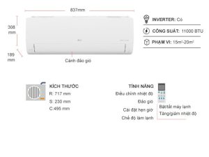 Máy lạnh LG Inverter 1.5 HP V13WIN - 21