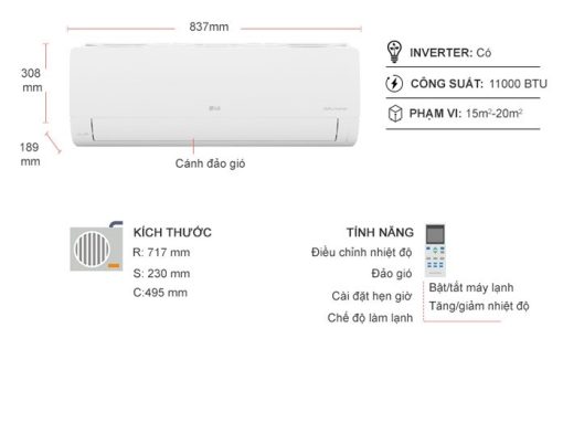 Máy lạnh LG Inverter 1.5 HP V13WIN - 3
