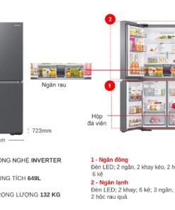 Tủ lạnh Samsung Inverter 649 lít RF59C700ES9/SV - 22 Tủ lạnh Samsung Inverter 649 lít RF59C700ES9/SV - 21