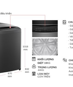 Máy giặt LG Inverter 18 kg TV2518DV3B - 15