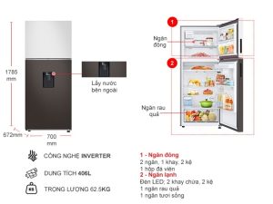 Tủ lạnh Samsung Inverter 406 lít RT42CB6784C3SV - 29