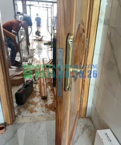 Khóa cửa vân tay DEMAX SL280 BRASS 24K tiêu chuẩn Đức - 120 Khóa cửa vân tay DEMAX SL280 BRASS 24K tiêu chuẩn Đức - 119